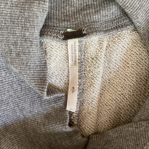 Free People High Low Tunic Sweatshirt - Picture 8 of 9